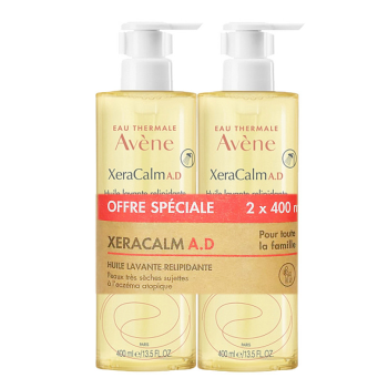 XeraCalm A.D Huile lavante relipidante Avène