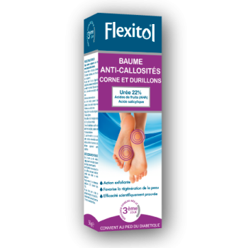 Baume Anti-Callosités Urée 22% Flexitol - tube de 56g
