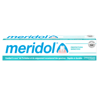 Dentifrice contre l'inflammation des gencives Meridol