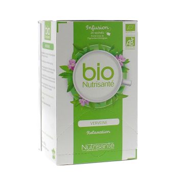 Infusion bien-&ecirc;tre Verveine bio Nutrisant&eacute; - 20 sachets