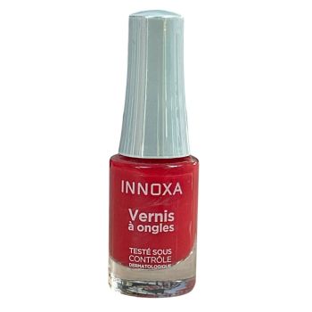 Vernis à ongles rouge désir 411 Innoxa - flacon de 5ml