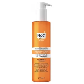 Multi Correxion gel nettoyant renouveau et &eacute;clat RoC - flacon-pompe de 177ml