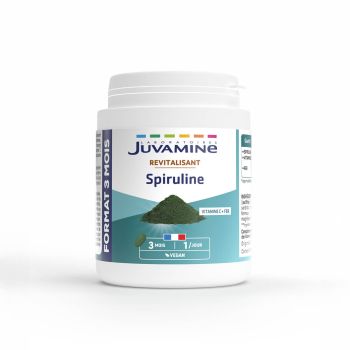 Spiruline Revitalisant Juvamine - boîte de 90 comprimés