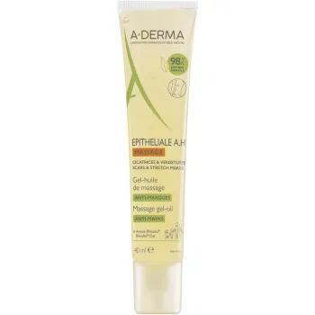 Epitheliale Ultra repair HA+ Gel-huile de massage anti-marques A-Derma - tube de 40ml