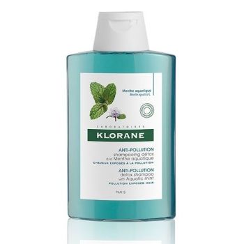 Shampooing détox menthe aquatique bio Klorane - flacon de 200ml