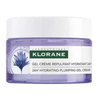 Gel crème repulpant hydratant au bleuet bio Klorane - pot de 50ml