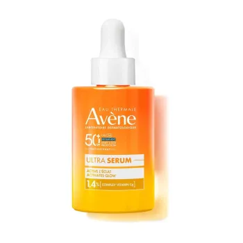 Ultra s&eacute;rum SPF50+ active l'&eacute;clat Av&egrave;ne - flacon-pipette de 30ml