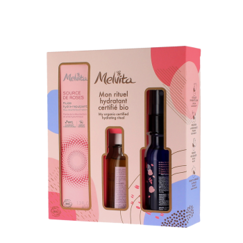 Mon rituel hydratant certifié BIO Melvita - coffret de 3 produits 