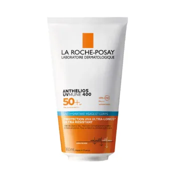 Anthelios UVmune 400 lait hydratant SPF50+ La Roche-Posay - tube de 150ml
