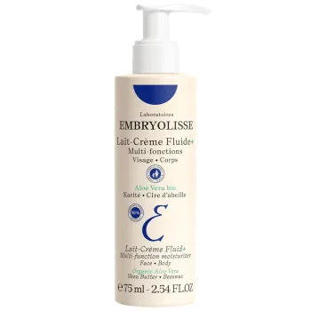 Lait-crème fluide+ multi-fonctions Embryolisse - flacon-pompe de 75ml