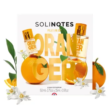 Coffret eaux de parfum Fleur d'oranger Solinotes - coffret de 2 produits