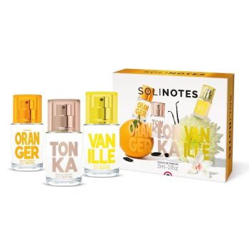 Coffret découverte Fleur d'oranger Tonka Vanille Solinotes - coffret de 3 produits de 15ml