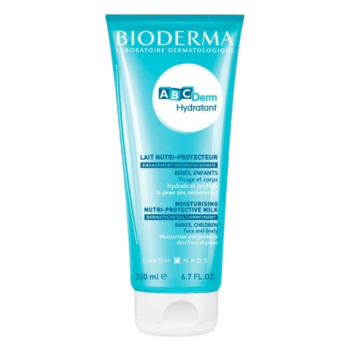 ABCDerm hydratant lait nutri-protecteur bébés enfants Bioderma - tube de 200ml