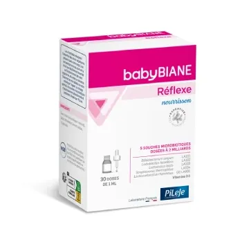 Babybiane Réflexe nourrisson Pileje - flacon-pipette de 30ml