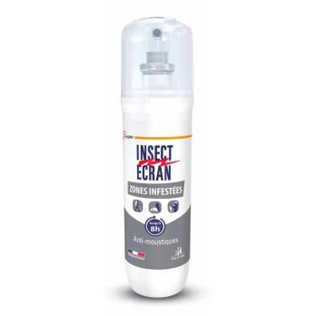 Spray répulsif anti-moustiques zones infestées Insect écran - spray de 100ml