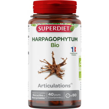 Harpagophytum bio Articulations Super Diet - pot de 80 comprimés