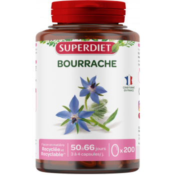 Bourrache Super Diet - boite de 200 capsules
