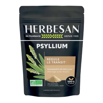 Psyllium bio Transit Intestinal Herbesan - sachet de 200g