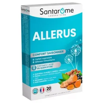 Allerus confort saisonnier Santarome - boite de 20 comprimés