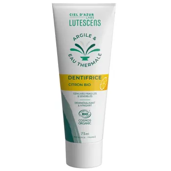 Dentifrice citron bio Lutescens - tube de 75ml