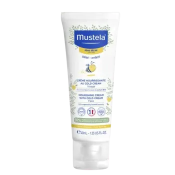 Crème nourrissante au cold cream visage Mustela - tube de 40 ml