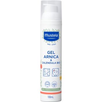 Gel arnica bébé et enfant calendula bio Mustela - flacon de 100 ml