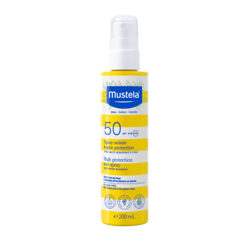 Spray solaire haute protection SPF50 Mustela - spray de 200 ml