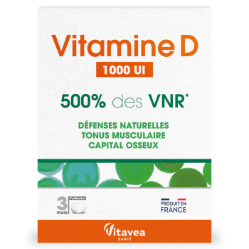 Vitamine D 1000 UI Vitavea - boîte de 90 comprimés