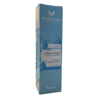Crème de jour à l'acide hyaluronique Bio Secure - tube de 50ml