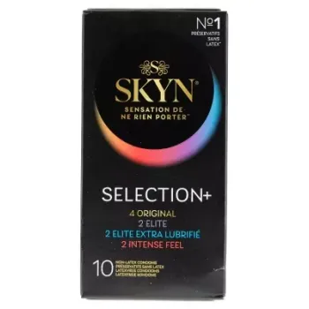 Préservatifs Skyn sélection+ Manix - boîte de 10 préservatifs