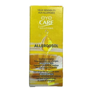 Allergosol yeux sensibles aux allergies Eye Care - flacon de 10ml