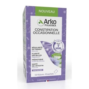 Arkogélules Constipation occasionnelle Arkopharma - boîte de 10 sachets