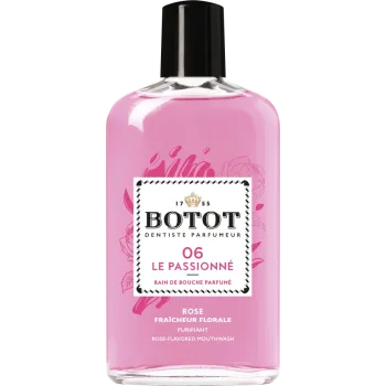 Bain de bouche parfumé Rose Le Passionné Botot - flacon de 250ml
