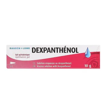 Dexpanth&eacute;nol gel ophtalmique Bausch&Lomb - tube de 10g