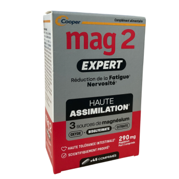Mag 2 expert Cooper - boite de 45 comprim&eacute;s