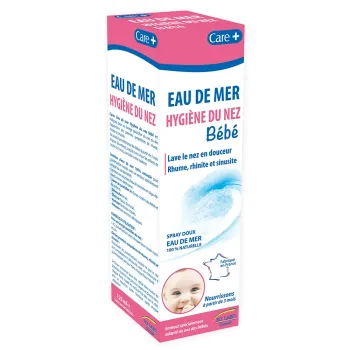 Eau de mer bébé Care+ EG Labo - spray de 125ml