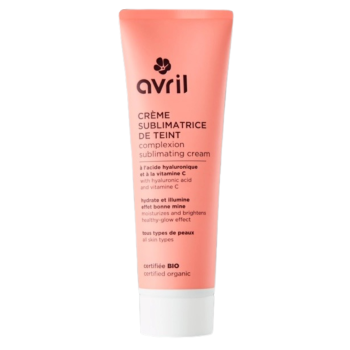 Crème sublimatrice de teint bio Avril - tube de 50ml