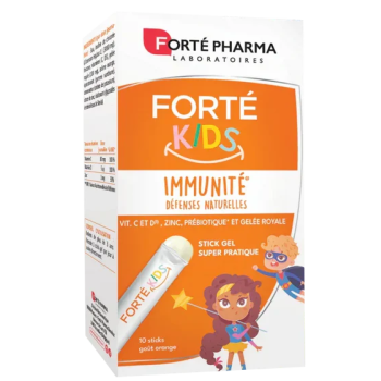 Fort&eacute; Kids immunit&eacute; et d&eacute;fenses naturelles Fort&eacute; Pharma - bo&icirc;te de 10 sticks