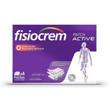 Patch Active Fisiocrem - boîte de 4 patchs