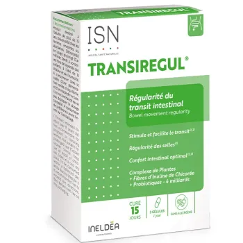 Transiregul régularité du transit intestinal Ineldea - boîte de 45 gélules