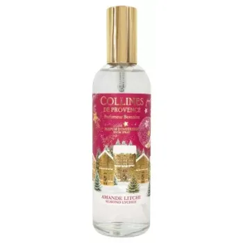 Parfum d'intérieur Amande litchi Collines de Provence - spray de 100ml