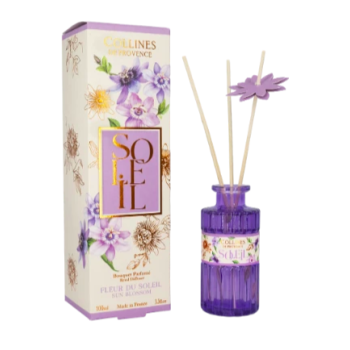 Bouquet parfum&eacute; Fleur du soleil Collines de Provence - flacon de 100ml