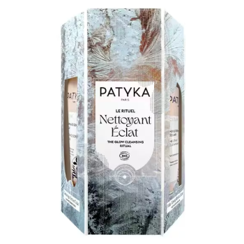 Coffret rituel peau parfaite bio Patyka - coffret contenant 3 produits