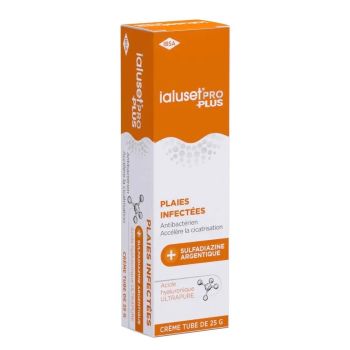 Crème Cicatrisante à l'acide hyaluronique Ialuset Pro Plus - tube de 25 g