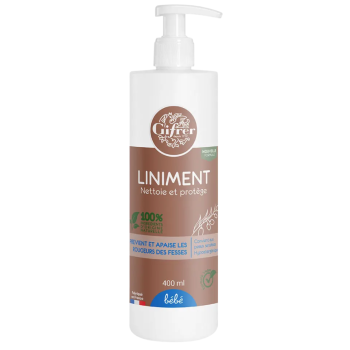 Liniment oléo-calcaire bébé Gifrer - flacon pompe de 400ml