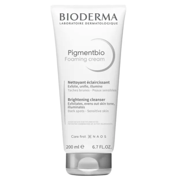 Pigmentbio nettoyant éclaircissant Bioderma - tube de 200ml