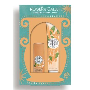 Coffret baume lèvres et crème mains Néroli Roger & Gallet - coffret de 2 produits