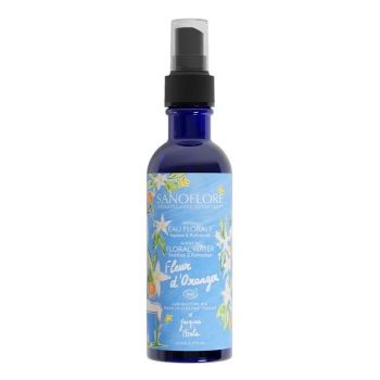 Véritable eau florale fleur d'oranger bio Sanoflore - spray de 200ml