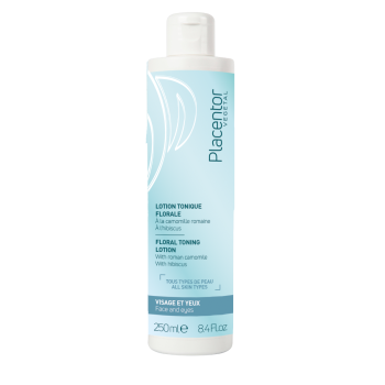 Lotion tonique florale Placentor - flacon de 250 ml