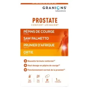 Granions prostate - boite de 60 gélules